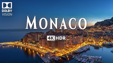 MONACO 4K ULTRA HD [60FPS] • Fly Over Monaco