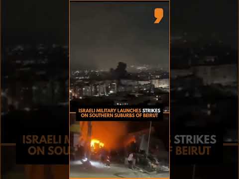 حملات هوایی اسرائیل به جنوب بیروت پیش از جشنواره مسلمانان هزاران نفر فرار کردند 9