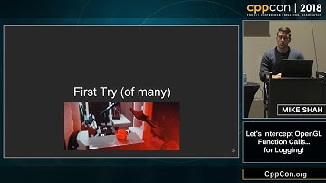 CppCon 2018: Mike Shah “Let