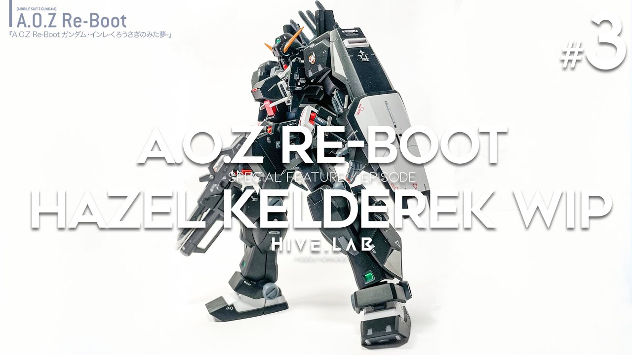 A.O.Z HAZEL Kelderek fully custom build FINAL #gundam #gunpla