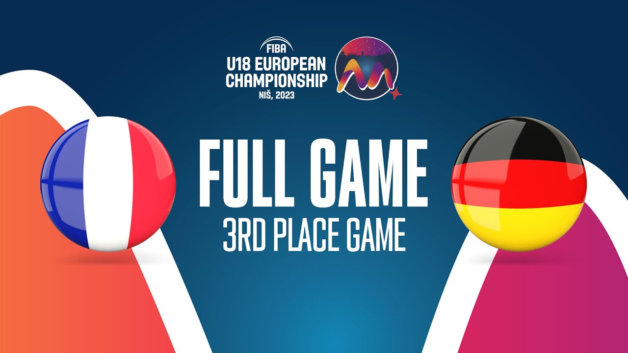 3RD PLACE GAME: France v Germany | Full Basketball Game