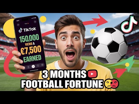"J’ai lancé un compte tiktok foot en 3 mois… Les résultats vont te choquer"