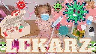 Laura U Lekarza I Dziecko U Lekarza I Zabawa W Lekarza I Laura Jest Lekarzem I Lauri Uczy Lari Bawi screenshot 5