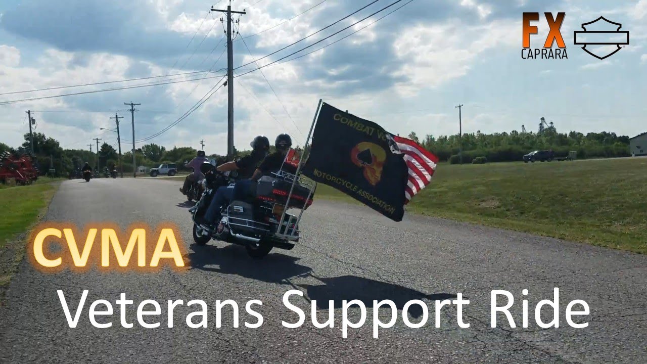 CVMA's Veterans Support Ride - YouTube
