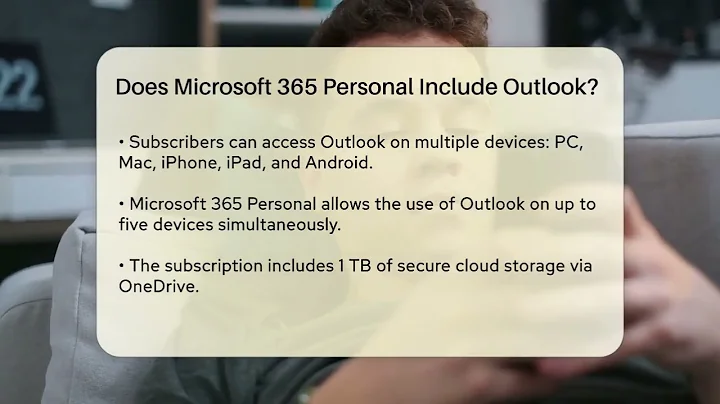 Does Microsoft 365 Personal Include Outlook? - TheEmailToolbox.com