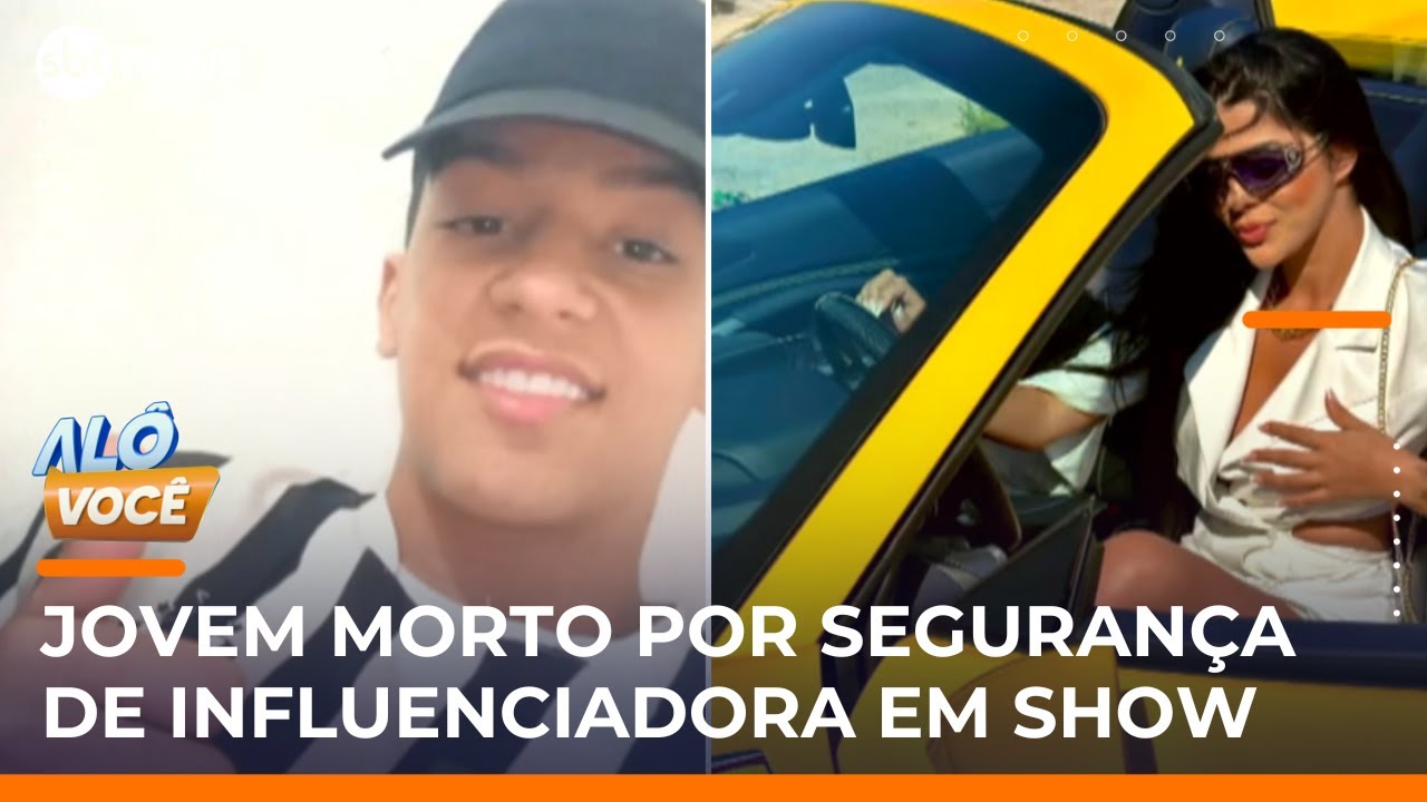 Adolescente é morto por segurança de influenciadora após show em SP | #AloVoce