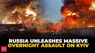 Russia Launches Overnight Assault On Ukraines Kyiv At Least 4 Dead 45 Injured
