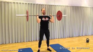 WOD 2 till CrossFit Halmstad Throwdown 2014.
