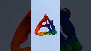 Water drop color mixing #shorts #art #waterdrop #colormixing #317