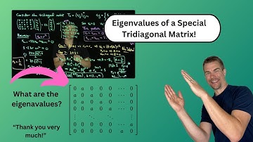The Eigenvalues of a Special Tridiagonal Matrix
