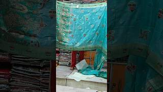 Premium Sea Green Organza Heavy Work Saree | Designer Border | M.K Saree Shop