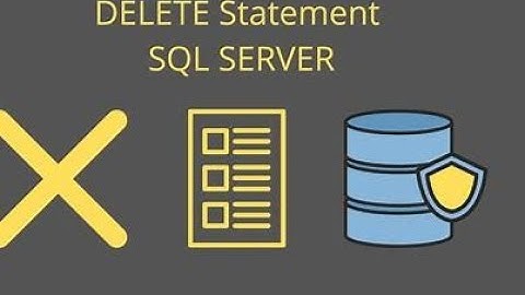 DATA MANIPULATION LANGUAGE(DML) DELETE OPTION LECTURE 19 #sqlserver #itsector #youtube #datascience