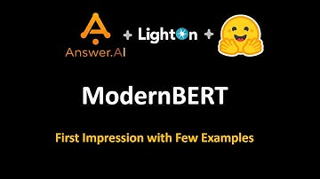 ModernBERT : First Impression