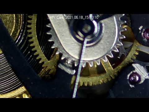 Rasp Pi Based Microscope view of Watch Works 01