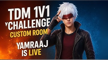 Yamraaj vs Unknown 🔥 | 1v1 Battle for Respect | BGMI Live #BGMI #1v1TDM #YamraajIsLive #BGMILive