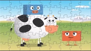 Big Block Sing Song Puzzle Games For Kids Cow Big Block Sing Song