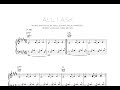 All I Ask - Adele [Sheet & Midi Download]