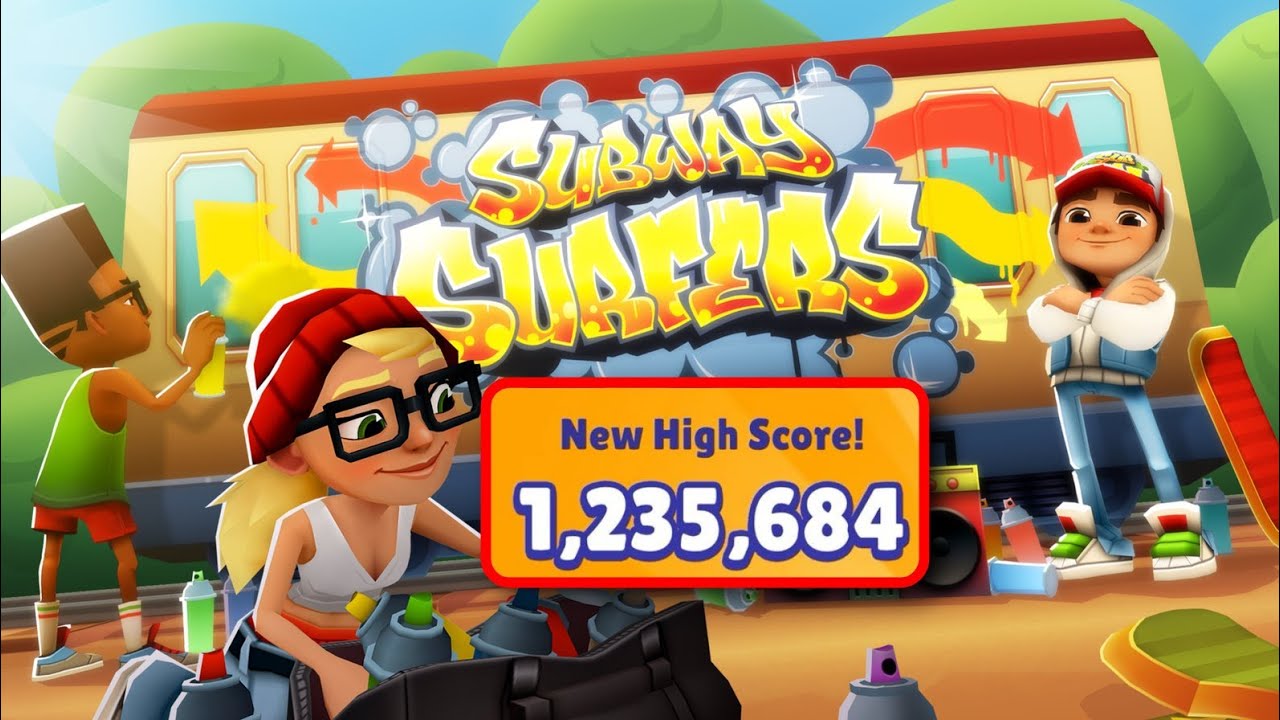 Subway Surfers High score Live Just For Fun