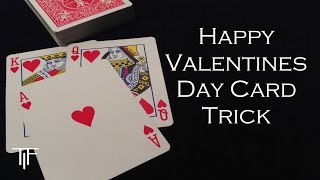 A Valentine's Day Card Trick - Card Magic Performance