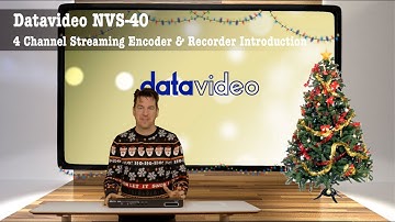 Datavideo NVS-40 4 Channel Streaming Encoder & Recorder Introduction｜Datavideo