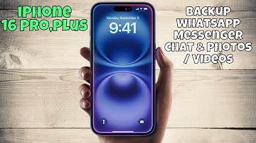 iPhone 16 Pro, Plus Backup WhatsApp Messenger Chat & Photos / Videos