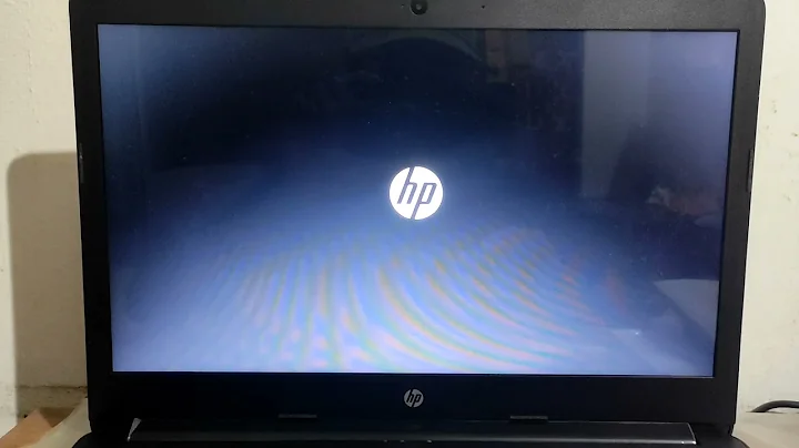 HP laptops dual boot menu not showing / grab menu not showing after ubuntu and windows  installation