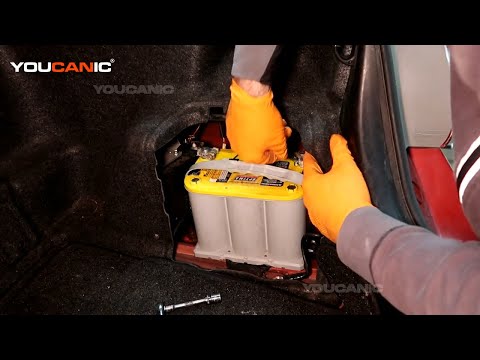 2007-2011 2.4L Toyota Camry Hybrid – Trunk Battery Replacement