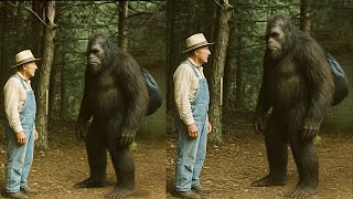 Time-Lapse Camera Catches BIGFOOT Stealing Tools Nightly—Then They See What He Was Building