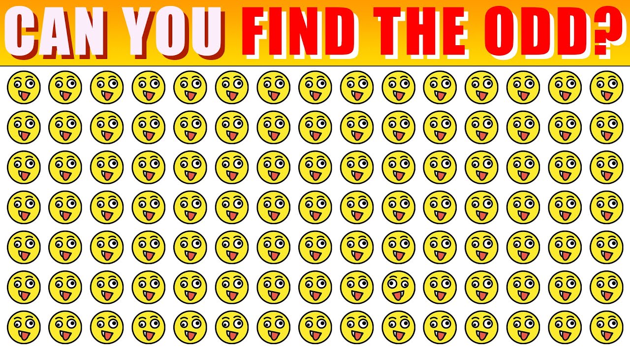 Find the Odd One Out Challenge 🤔 | Can You Spot It Fast? | ChallengeBix ...