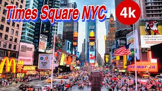 4k Walking tour of Times Square in New York City, USA 🇺🇸।#times_square #walkingtour #4k_walking