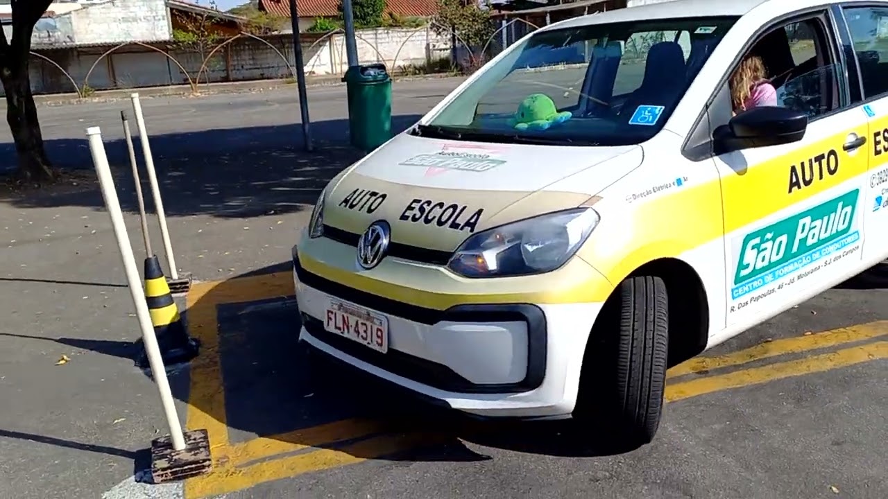 Baliza direita (simulação) exame do detran de São José dos Campos YouTube