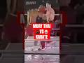 Kickboxing Champion SHOCKED by Thai Fighter 😳🥊 (He Wasn’t Ready) #MuayThai #karate #mma