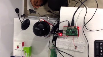 Amazon Alexa Raspberry pi 3 Demo part1
