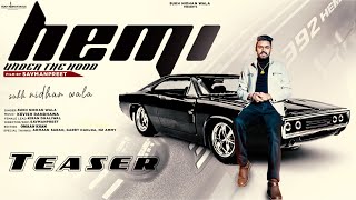 HEMI (Teaser) || SUKH NIDHAN WALA || SAVMANPREET || NEW PUNJABI SONG 2022 #NZ