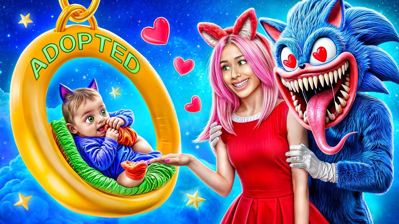 أنا أتبنتني شين سونيك! إزاي تبقى شين سونيك الخارقه!؟ مغامرة ميك أوفر مختلفه!