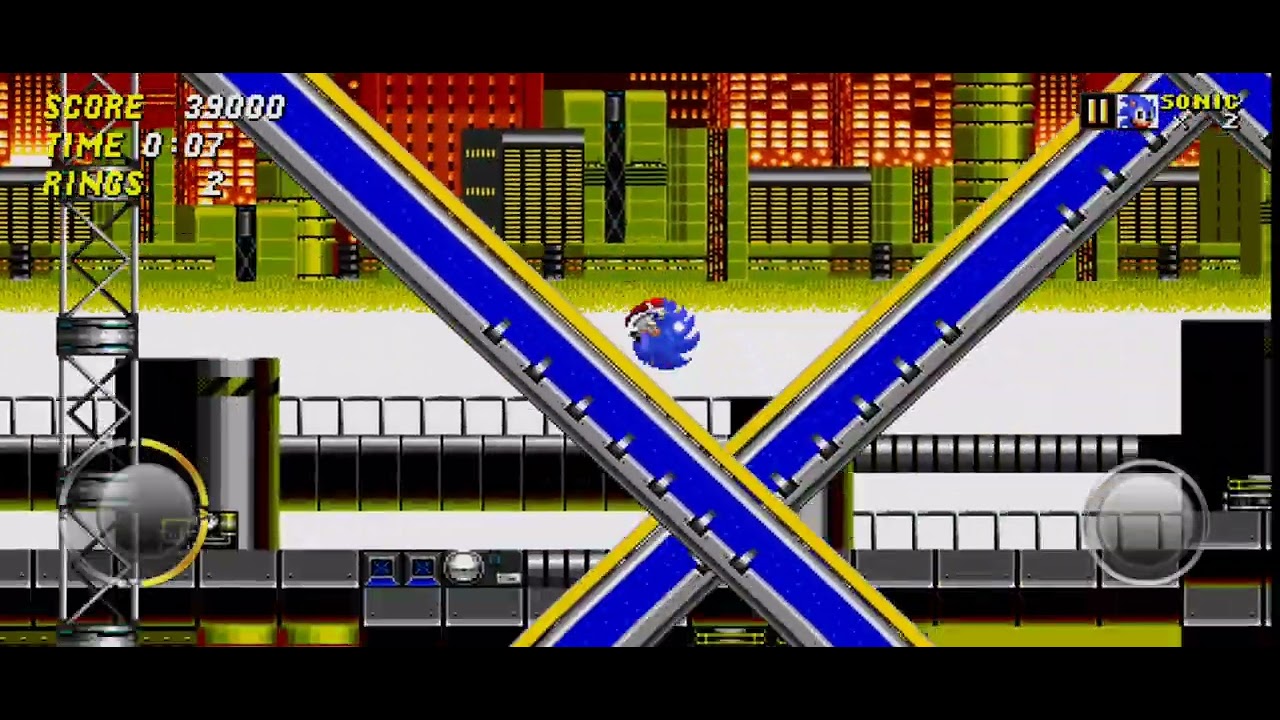 Sonic 2 minha gameplay 