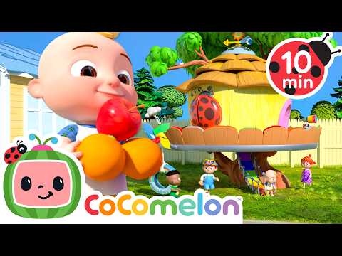 Treehouse Picnic 🌳 10 MINUTE LOOP | Karaoke Nursery Rhymes & Kids Songs - CoComelon