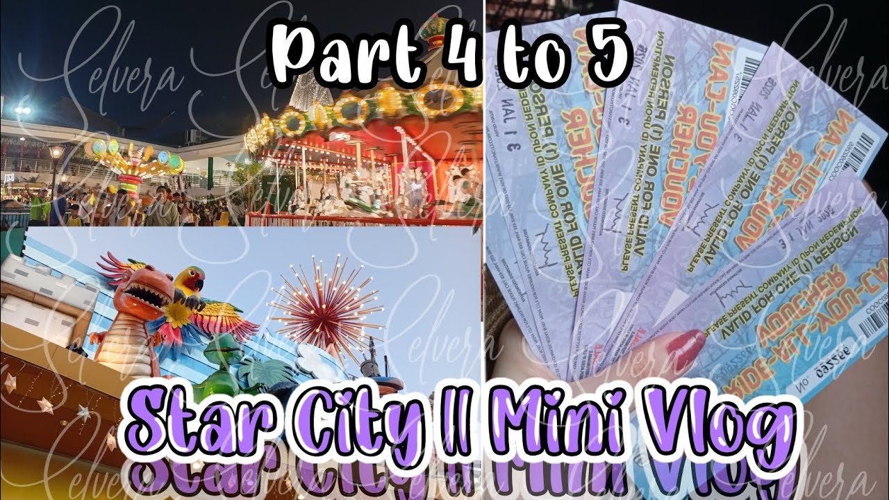 💜 Star City Memories 🎢 | Mini Vlog #1 ✨ || 4/5
