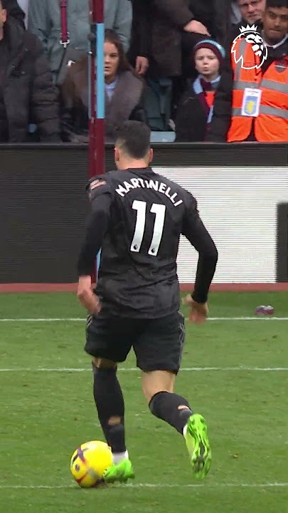 Martinelli celebrates before he scores #shorts
