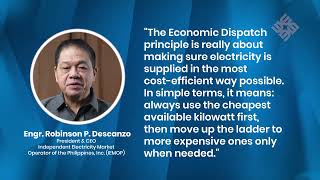 GEOP and Economic Dispatch - Why they are essential in the Philippine Power Industry