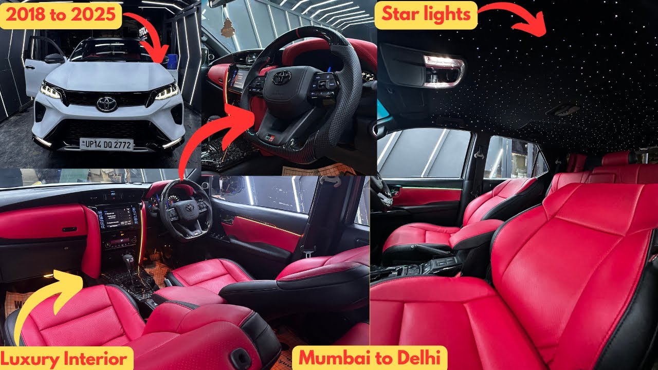 Fortuner 2025: Old Fortuner Converted to Legender 2025 - Luxury Interior 👑| Toyota Fortuner Modified