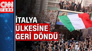 Şampiyon İtalya Ülkesinde Böyle Karşılandı