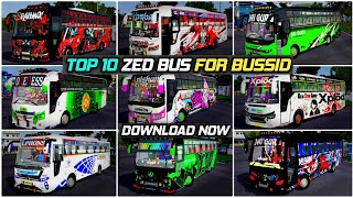 🔴Top 10 Zed Bus mod for bussid | Zed buses collection | BSI Gaming #bussidmods