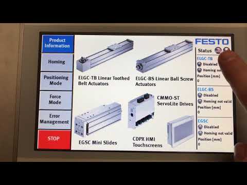 Festo ELGC/EGSC Dynamic Demo Case (Part 2/3)