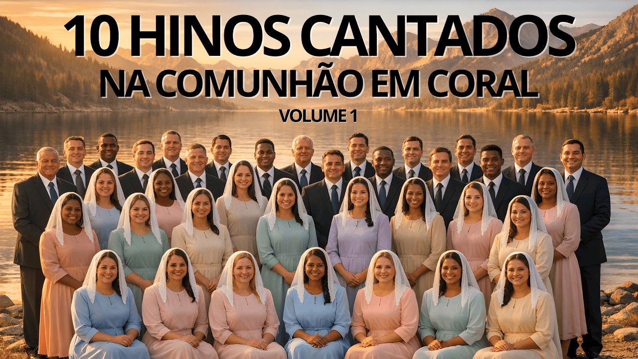 10 Hinos da CCB na Comunhão (Coral a Capela) | Comunhão e Adoração #HinosCantados #hinosccb #ccb