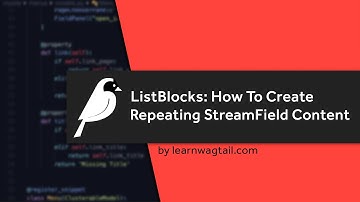 Hoe u ListBlocks in Wagtail CMS kunt gebruiken om herhalende StreamField-inhoud te maken