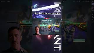 Day 114 for kuronami knife #valorant #kuronami #reaver #guardian