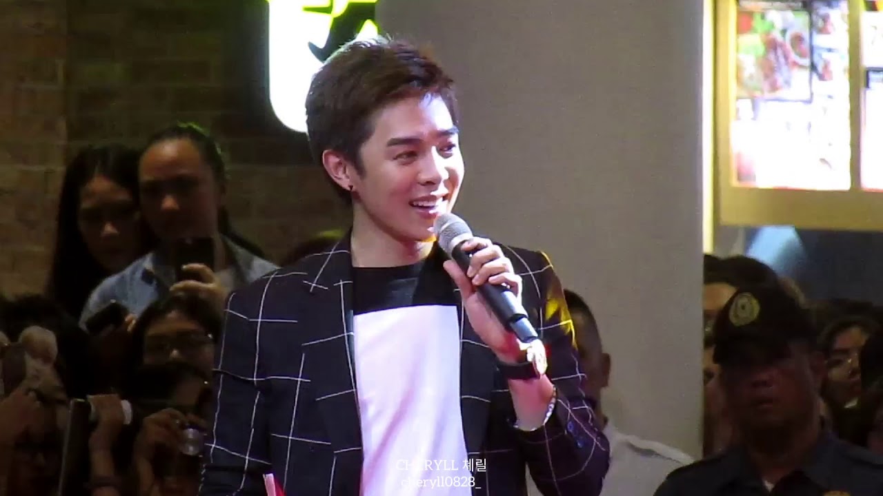 180930 TheSaemPH x SEVENTEEN Fansign - MC Alexander Lee - YouTube