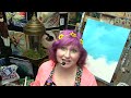 Beginner How to paint  Dandelion Acrylic  Spring Floral Tutorial