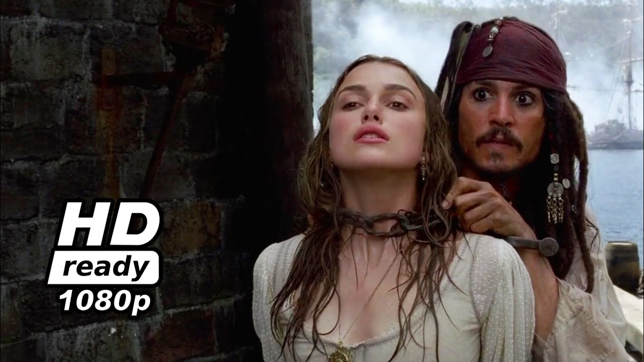 Jack Sparrow Escape Scene | Pirates of the Caribbean: The Curse of the Black Pearl | Movie CLIP HD